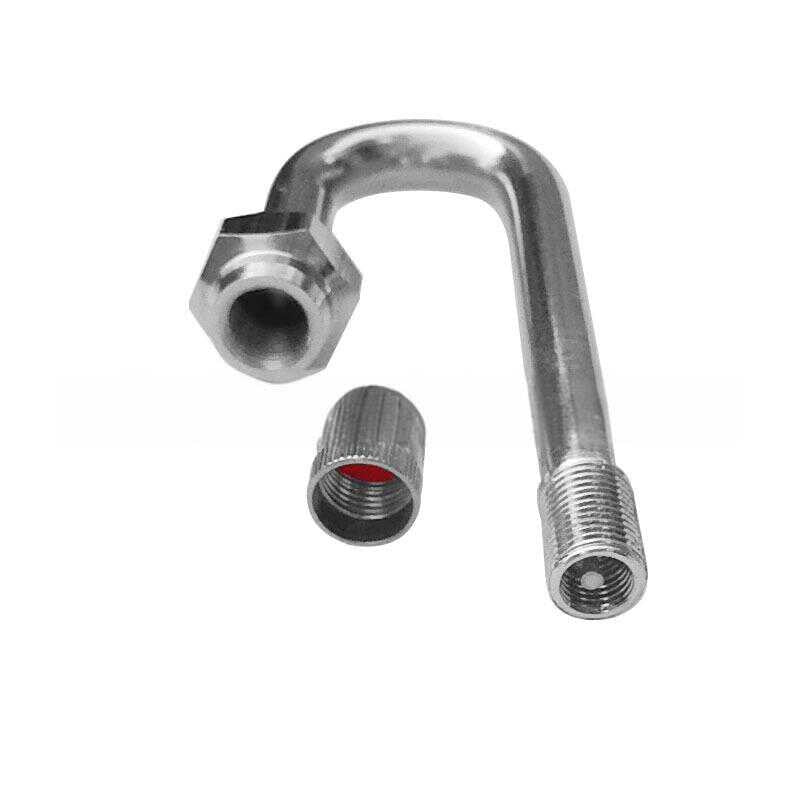 U-shaped valve extension tube for tires, car, truck, and bus, elbow valve, extended valve extension rod