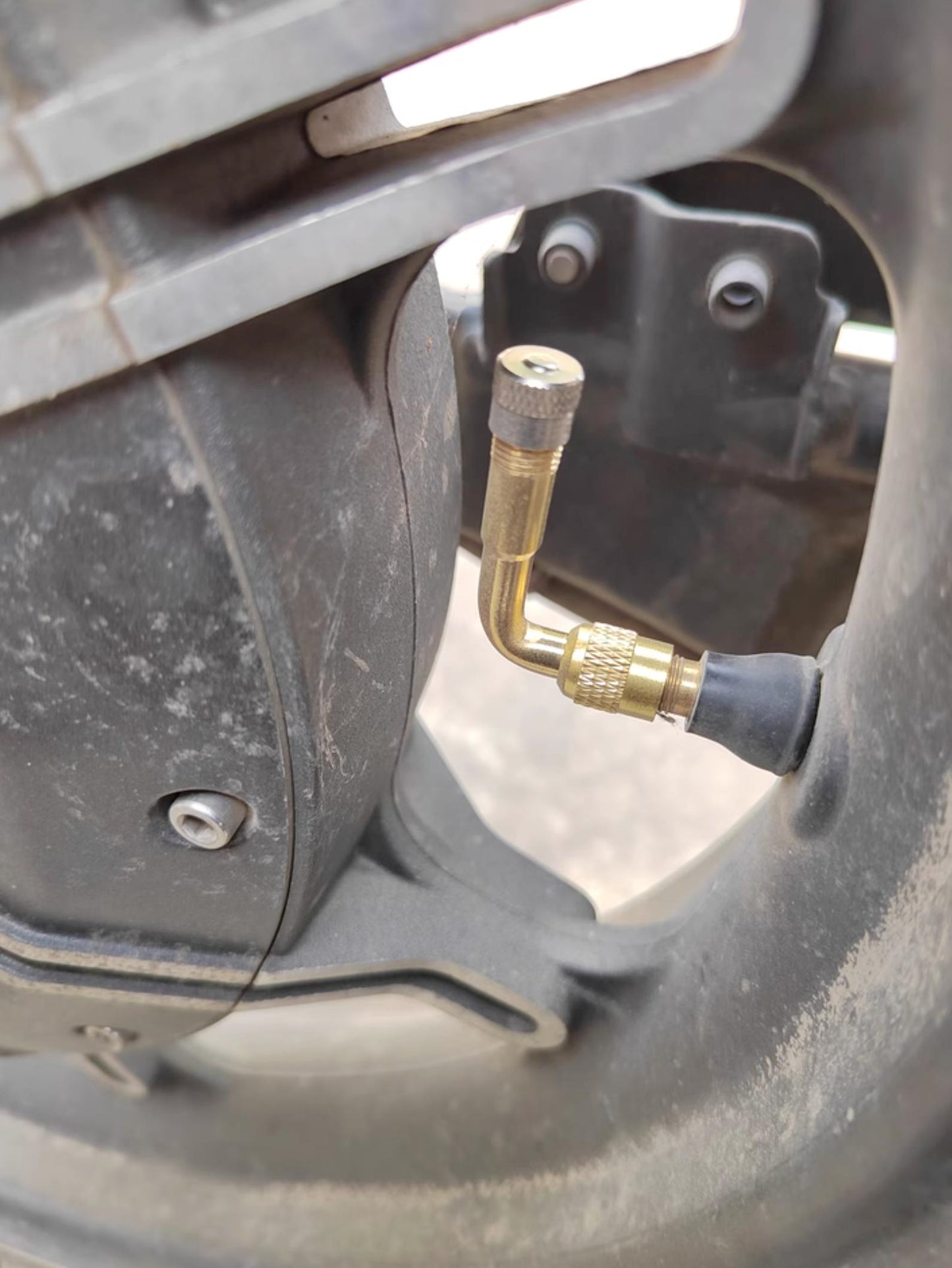 Multifunctional Extension Nozzle for Inflation Valve, Bicycle Pump Nozzle, Elbow Double Inner Tire Valve Stem Extension Tube, Special Inflation Nozzle