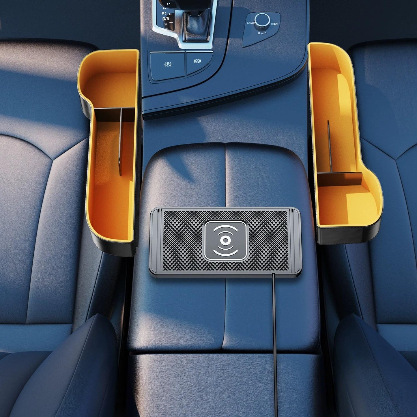 Vehicle-mounted Wireless Charger Modification with Added Cuttable Function Applicable to Mercedes-Benz, BMW, Audi, Toyota, Honda, Volkswagen, and Apple